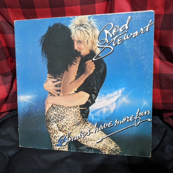 Vintage 1978 Rod Stewart LP | Blonds Have More Fun |🔥 Vinyl Record - Picture 1 of 4